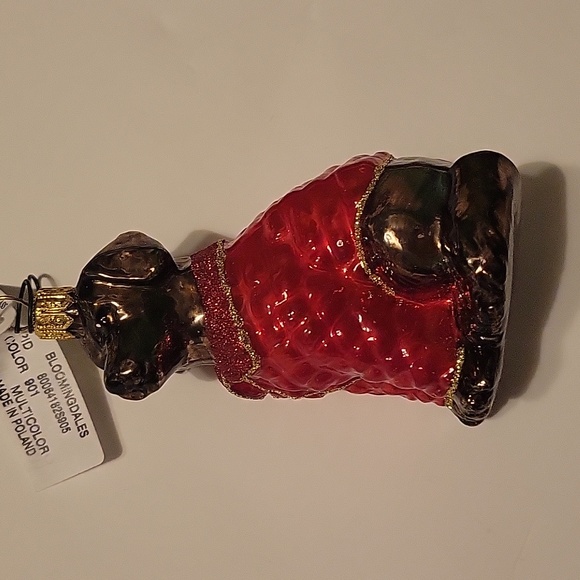 Bloomingdale's Quilted Jacket Glass Labrador Ornament - 100% Exclusive - Picture 2 of 4